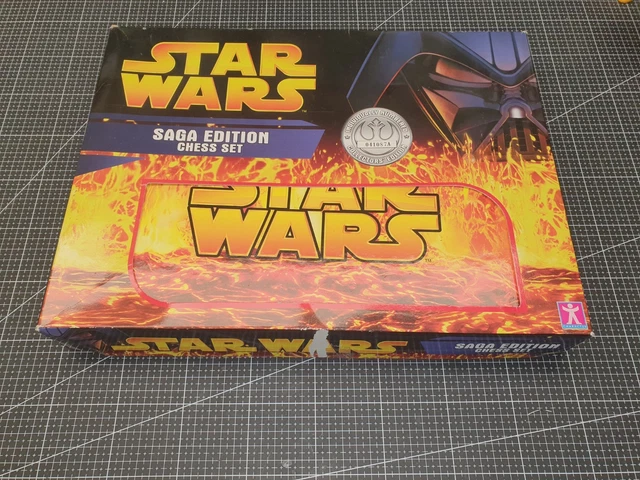Jeu D'échecs Star Wars Saga Édition – Plateau De Jeu Collector, état D'occasion