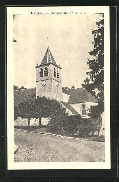 CPA Ronquerolles, L´Eglise