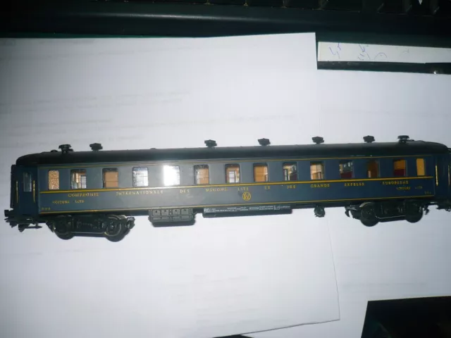 France Train En Ho Voiture Lits De Ciwl N° 584