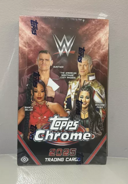 TOPPS 2025 WWE Chrome Hobby Box 🔥 EUR 150,90 PicClick DE