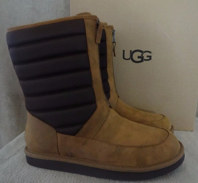 UGG AUSTRALIA CLASSIC Leopard Lined Soft Suede Bow Boots Shoes US