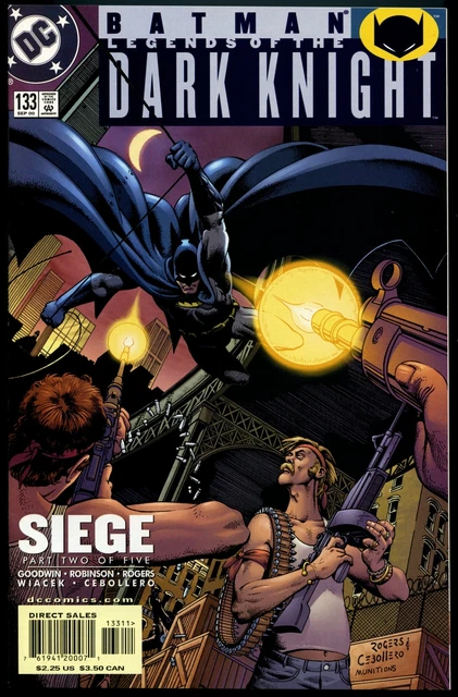 Batman : Legends of the Dark Knight (1989-2007) #133 ~ DC Comics ~ Siege