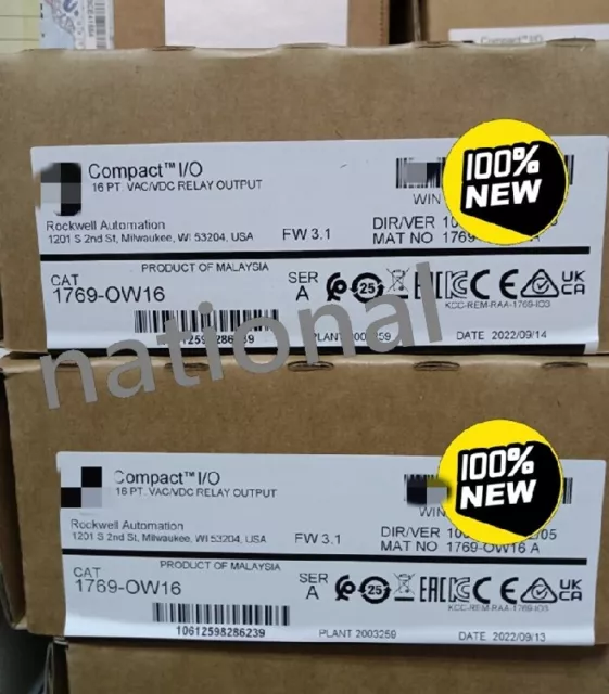 1769-OW16 Brand New 1769-OW16 DHL Express shipping