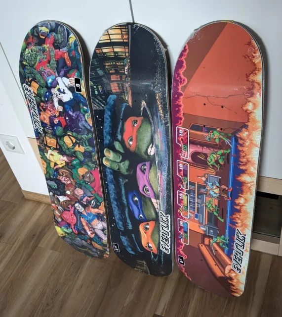 Turtles Santa Cruz Tmnt Everslick Skateboard Deck Set