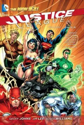Justice League, Vol. 1: Origin (The New 52) - Paperback - VERY GOOD