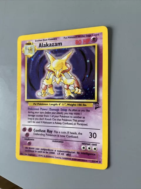 Pokemon - Alakazam (1) - Base Set 2 - Holo