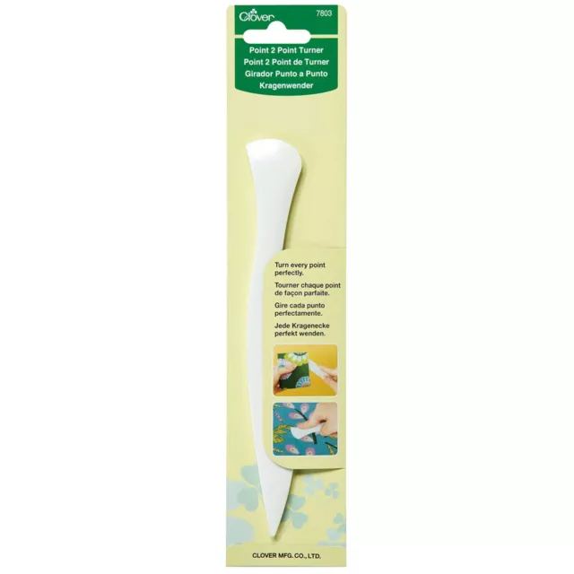 Clover Point 2 Point Turner and mark creases for patchwork quilting sewing craft