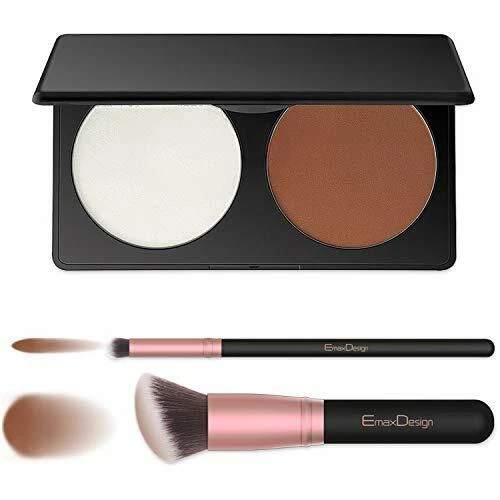 Pennelli Make Up EmaxDesign Set di 18 Pennelli per il Trucco Professionali fond 6