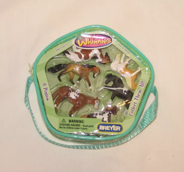 Breyer mini whinnies whinny MW pinto horse 6 piece lot group set new in package