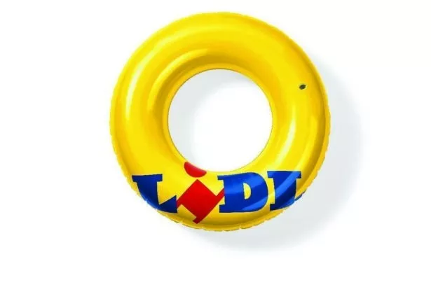 LIDL bouée gonflable Pour Piscine Plage Logo