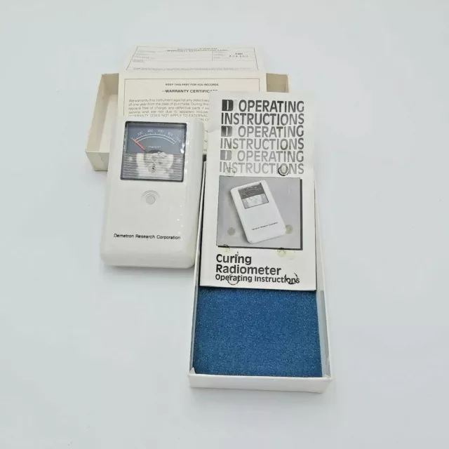 Demetron Curing Radiometer Model 100 Part Number 10503 -Dental Equipment