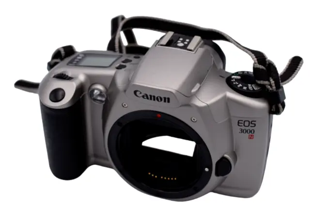 Canon EOS 3000N Spiegelreflexkamera Body - Guter Zustand - Funktionstüchtig