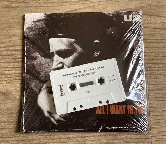 U2 -All I Want Is You. Very Rare Limited Edition Australian 7 " & Cassette.
