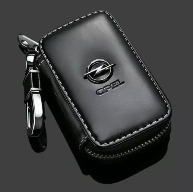Opel Schlüsselanhänger Tasche Autoschlüssel Zarte und Elegante Leder Geschenk DE