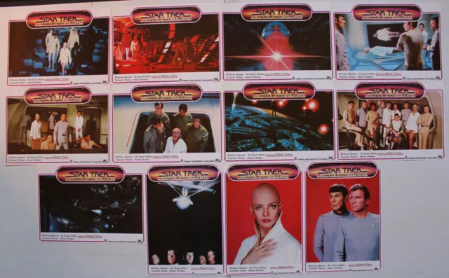 Star Trek The Motion Picture Spanish lobby card set Shatner Leonard Nimoy sci fi