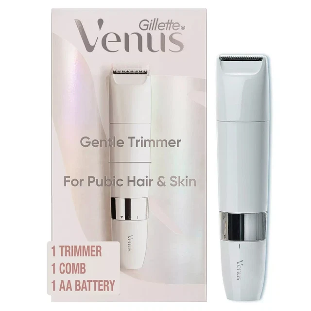 Navaja de afeitar eléctrica, bikini y pubic Gillette Venus para mujer de aseo íntimo (NUEVO)