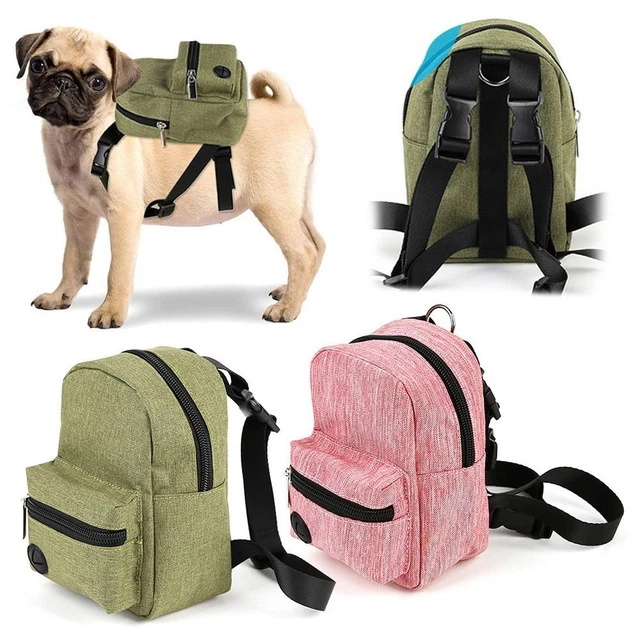 Accesorios para perros mascota bolsa bocadillo mascota mochila perro auto mochila