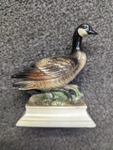 Vintage Napco Napcoware Porcelain Goose Canada Canadian Goose C-7164 Figurine