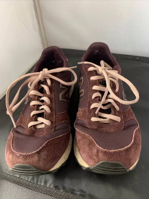NEW BALANCE 996 scarpe da corsa donna UK taglia 8 grigio camoscio