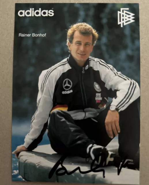Rainer Bonhof  DFB Autogrammkarte 1994 Original Signiert