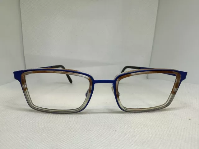 Blackfin Dunkirk Eyeglasses BF886 col.1085 Blue Titanium frame