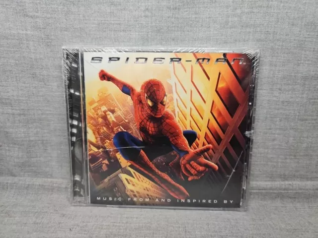 Spider-Man : Musique de et inspirée par (CD, 2002, Sony) Nouveau 5075479000...