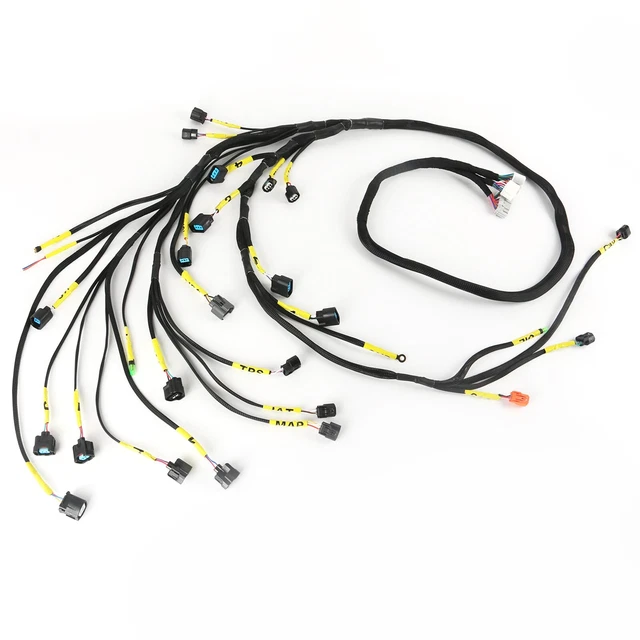 K20 K24 K-Series Tucked Engine Harness for Honda Acura K-Swap 2002-04 RSX Type S
