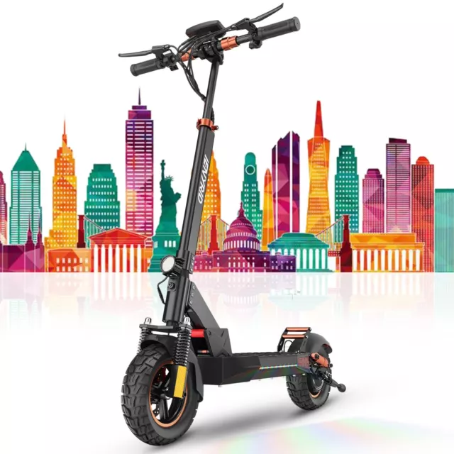 Electric Scooter Adults with Seat, 800W Commuting Electric Scooter up to 31 Mile