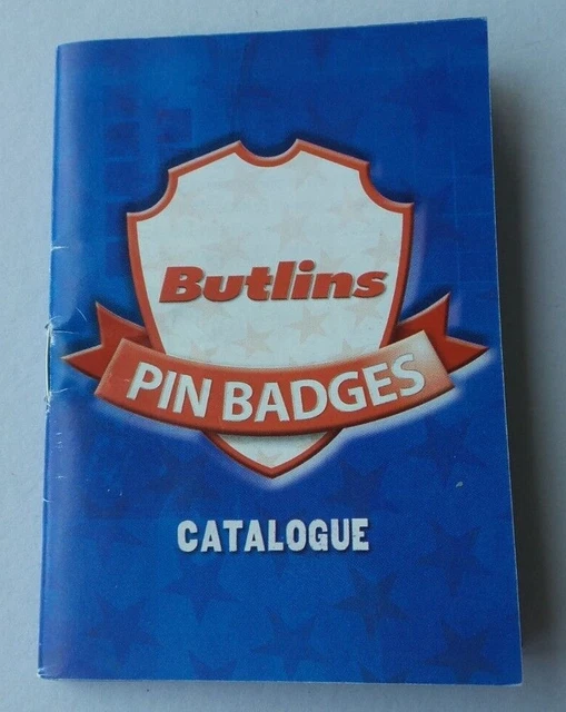 BUTLINS COLLECTORS ITEM Memorabilia Butlins Pin Badges Catalogue £5.