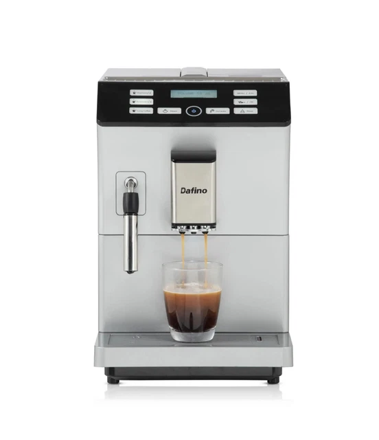 NEW DAFINO205 FULLY Automatic Espresso Machine w/ Milk Frother, Silver