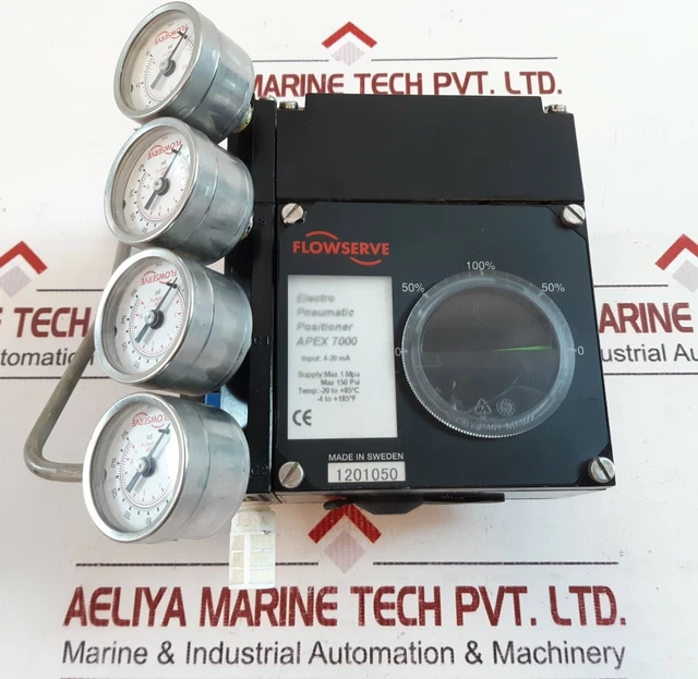 FLOWSERVE APEX 7000 Elektro Pneumatischer Positionsregler 0 160 Psi EUR 