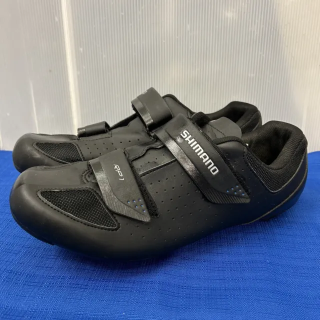 Shimano RP1 Road Bike Shoes Size US 10.5 /EU 45 black Clip Shoe