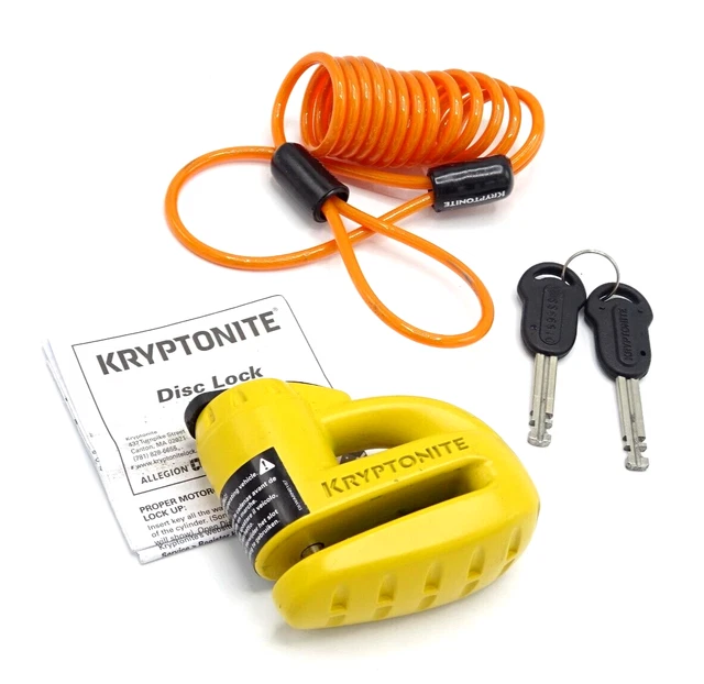 KRYPTONITE KEEPER 5 S2 Disc Lock 2 Keys 4 10 Security TMP