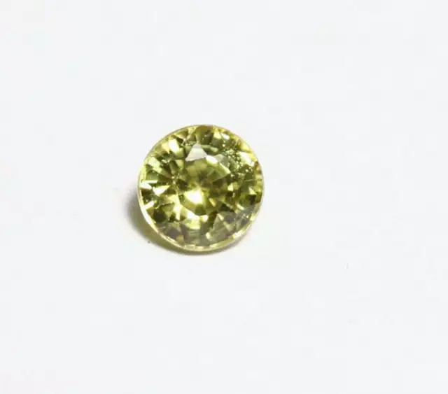 0.43ct Mali Garnet Precision Cut Scintillating Round 4x4mm Rare Mali Garnet