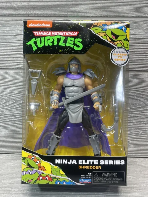 TEENAGE MUTANT NINJA TURTLES Shredder Elite Series Figure New Release TMNT
