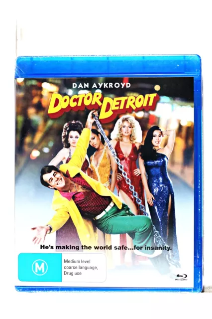 Doctor Detroit - Dan Aykroyd James Brown : Blu-Ray Region B New Sealed
