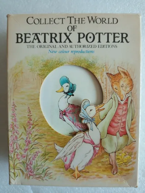 Collect The World Of Beatrix Potter Books X4 1989