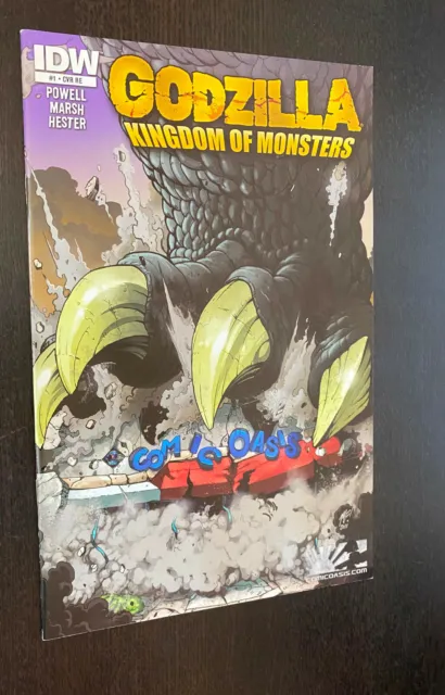 GODZILLA KINGDOM OF MONSTERS #1 (IDW Comics 2011) -- Comic Oasis VARIANT