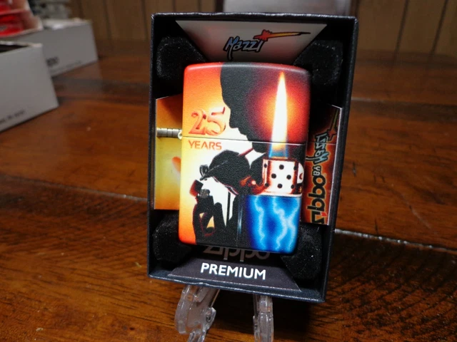 540 Design Claudio Mazzi 25Th Anniversary Zippo Lighter Mint In Box
