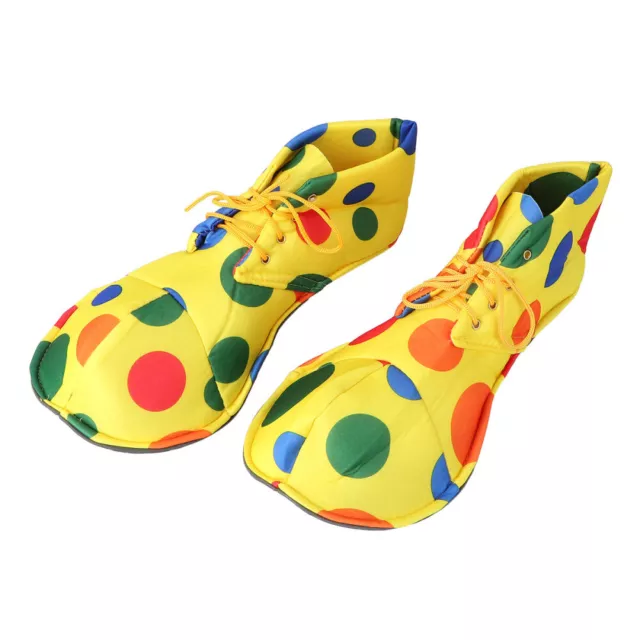 Chiffon Chaussures De Clown Hommes Et Femmes D'halloween Déguisement