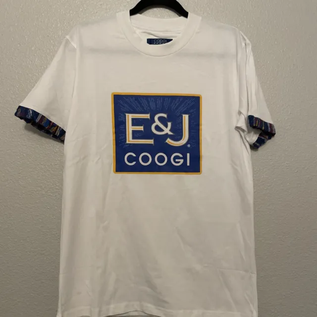 COOGI Sport X E&J American Brandy Collaboration Shirt Men's Size Medium RARE!