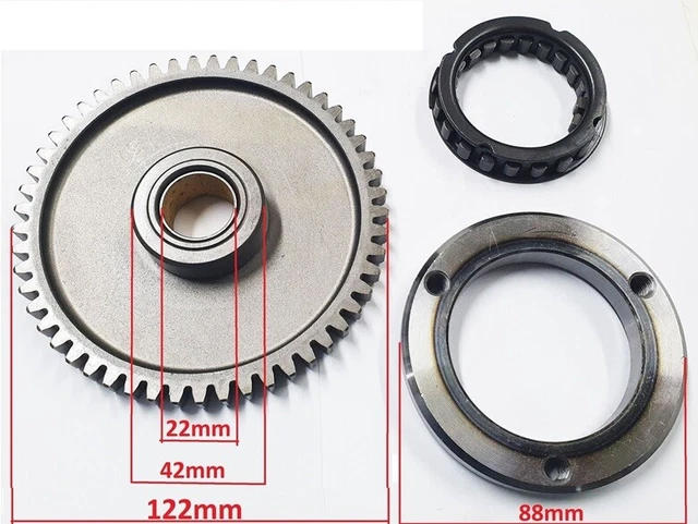 Roue Libre Démarreur RMS – Compatible Kymco 125 / 150 / 200 (Agility, Like, People, Movie…)