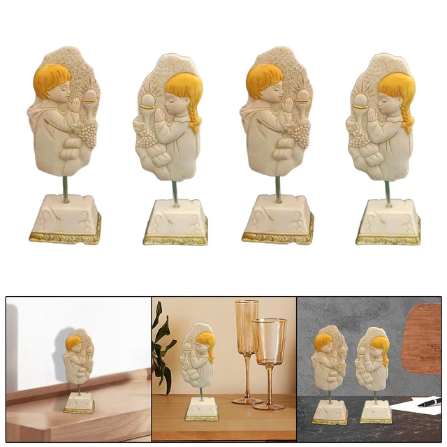 Figurine de prière religieuse Prier Statue Artisanat Décoration Ornements