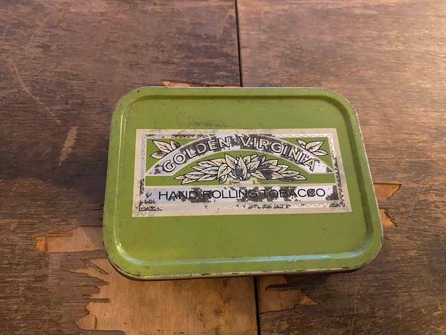 BUNDLE OF 4 Vintage Golden Virginia Empty Tins - Hand Rolling Tobacco  £10.00