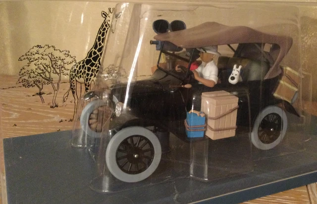 Les voitures de Tintin 1/24 N°47, La Jeep du désert Tintin au pays de – La Marque Zone