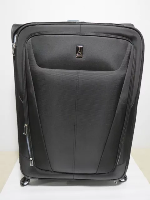 Travelpro Tourlite Softside Expandable Luggage 4 Spinner Wheels Black 29” Used