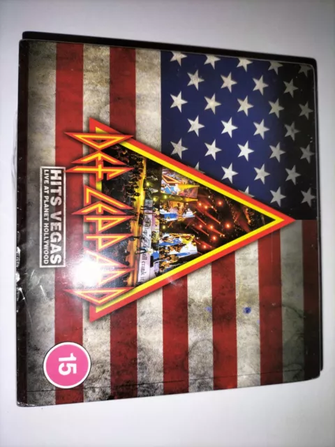 DEF LEPPARD HITS VEGAS LIVE AT PLANET HOLLYWOOD 2 x CD & DVD BRAND NEW SEALED