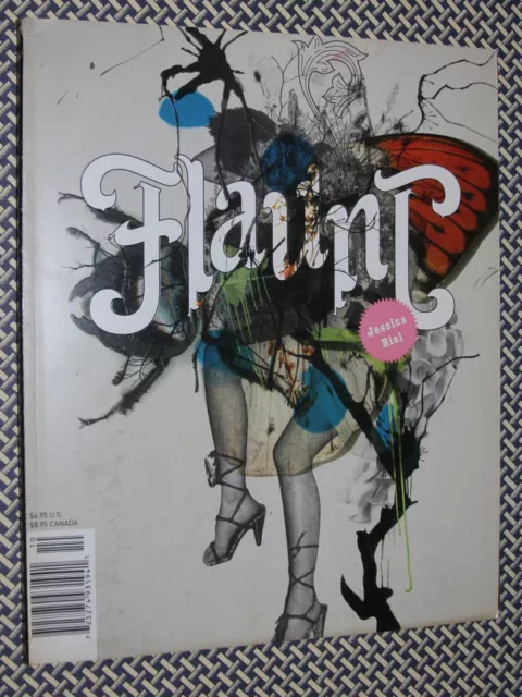 FLAUNT MAGAZINE #48 JESSICA BIEL, Scott Speedman, Peaches, Fashion £12.