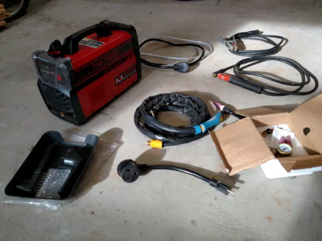 TIG-160DC 160 Amp TIG Torch ARC Stick DC Welder 110/230V Dual Voltage Welding