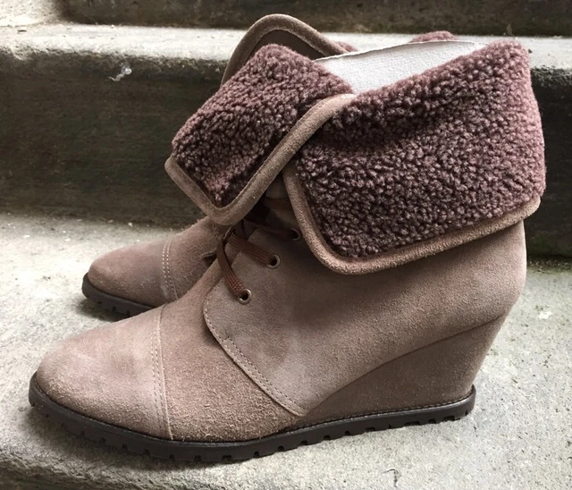 Destockage : Bottines Boots Marque Impact Cuir Beige @ T 41 @ Neuf 119€ @ N407 !